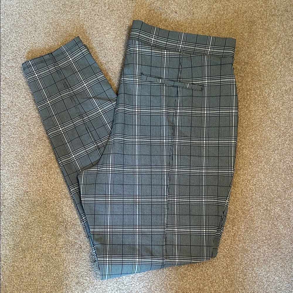 Simply Vera Vera Wang Women’s Pull On Plaid Pants